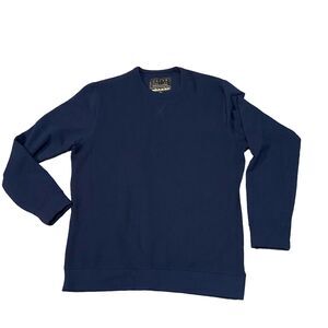 Jachs New York Sweatshirt Mens Blue Crew Neck Pullover Size Medium